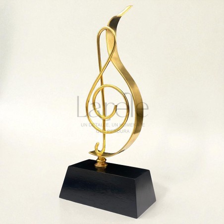 ESTATUILLAS TROFEO MUSICAL CON CLAVE DE SOL