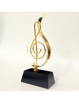 ESTATUILLAS TROFEO MUSICAL CON CLAVE DE SOL