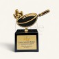 ESTATUILLA PREMIO DE COCINA EN BRONCE PERSONALIZADO